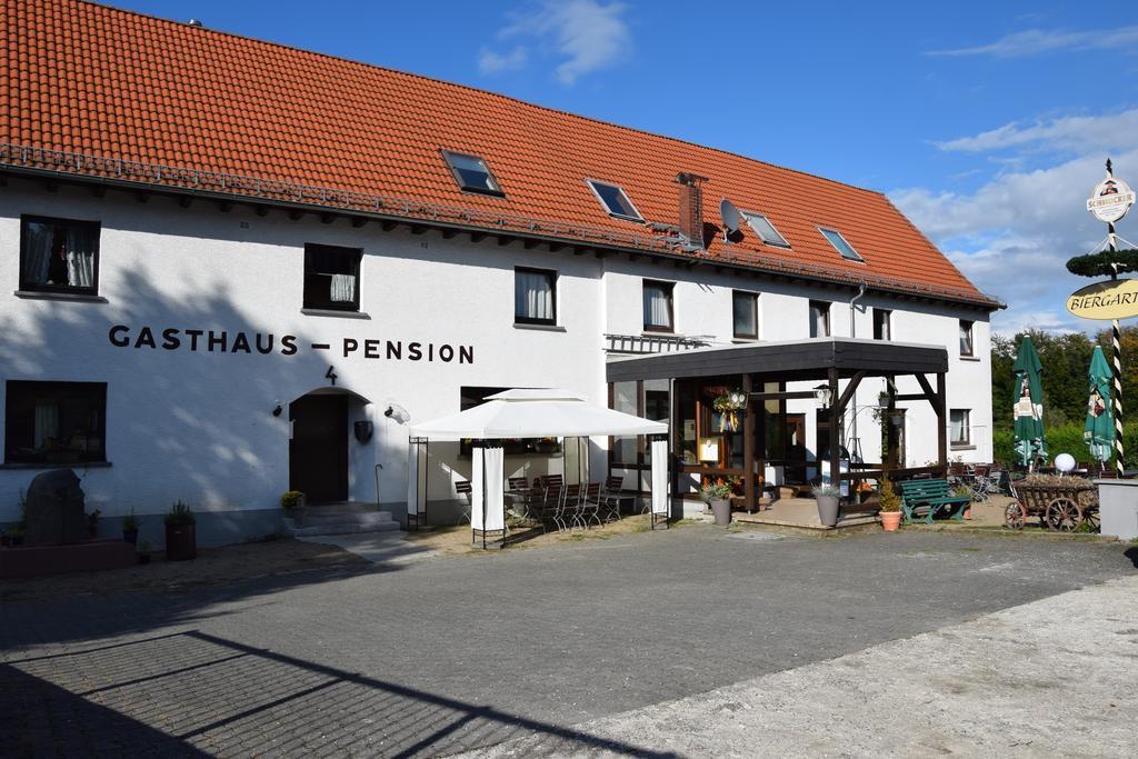 Gasthof Bergfriede Lindenfels Esterno foto